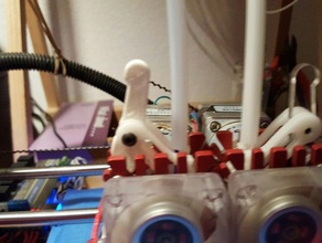 175 mm filament clamping lever bukobot 8 3d printer parts 3d print model - Mito3D