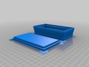 my customized stackable box containers 3d print model - Mito3D