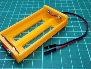 18650 battery case electronics 3d print model - Mito3D