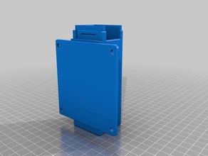lilliput 329wwd li-po battery holder rc vehicles 3d print model - Mito3D