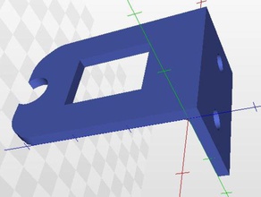 prusa i3 staffa del cavo 3d la stampante parti di clip titolare ugello 3d print model - Mito3D