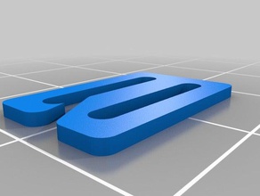 BH-Haken-Verschluss gancio pro reggiseno gancino clips clip smart Zubehör 3d print model - Mito3D