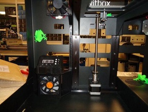 witbox pré-aquecer os fãs de controle 3d a impressora acessórios reprap fã 3d print model - Mito3D