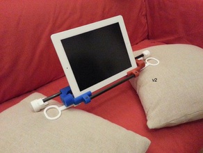 lapblet tablet laptop tablet-Halter tablet-Halterung 3d print model - Mito3D