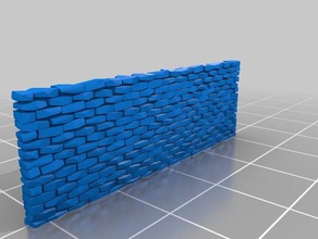 Stein wall1 Requisiten angepasst 3d print model - Mito3D