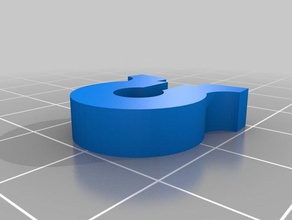 meine angepasste screwnut clip tools 3d print model - Mito3D