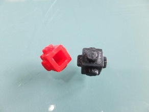 lego brick1x1 4knobs costruzione i giocattoli legos compatibili 3d print model - Mito3D
