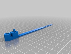 my customized cable tie small parts 3d print model - Mito3D