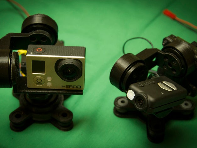 23 asse albero motore brushless gimbal gopro mobius la fotocamera fpv-videocamera action cam 3D print model - Mito3D