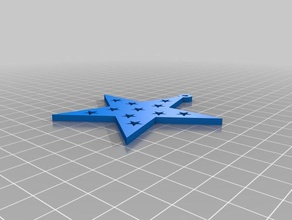 5 punto de la estrella matemáticas art personalizado 3d print model - Mito3D