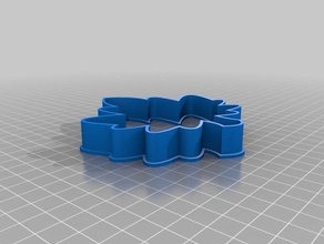 foglia di acero, cookie cutter cucina pranzo 3d print model - Mito3D