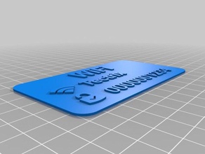 özel wi-fi işareti dekor 3d print model - Mito3D