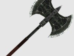 battle axe other 3d print model - Mito3D
