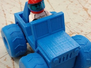 jp monster truck i giocattoli giochi camion giocattolo 3d print model - Mito3D