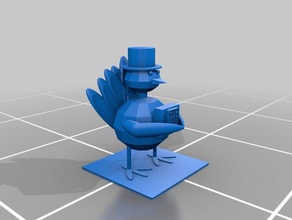 jeff turkey 3d printing 3d print model - Mito3D