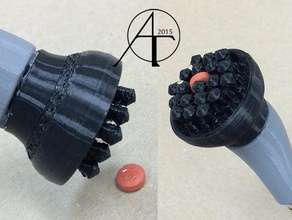 pill grabber 3d printer parts assistive technology elderly medicine velcro 3d print model - Mito3D