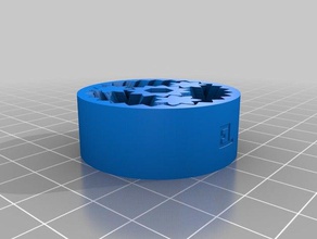 my customized gear bearing parts 3d print model - Mito3D