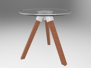 base de table décor 3d print model - Mito3D