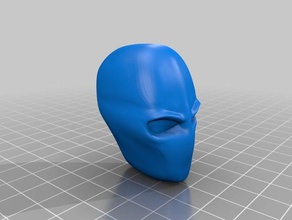 armée de deux masque le costume blender cosplay face 3d print model - Mito3D