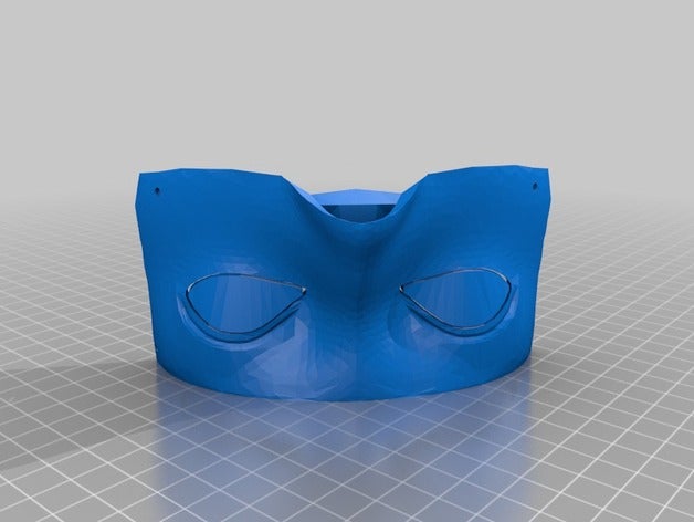 inmoov eyeglass eye nose attached robotics 3D print model - Mito3D