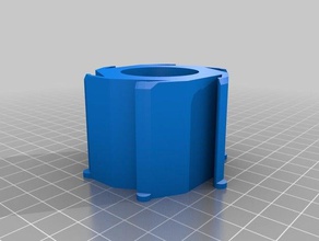 hacedor de sueños overlord cola concentrador adaptador zortrax carretes 3d la impresora partes personalizado 3d print model - Mito3D
