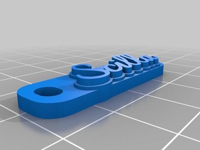 scilla llaveros personalizado 3d print model - Mito3D