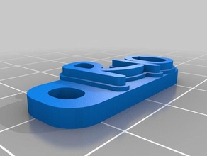 r10 keychains customized 3d print model - Mito3D