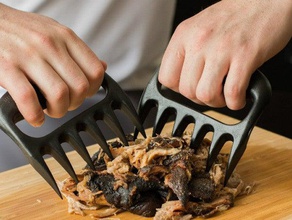 bear paws carne controlador cocina de comedor comer herramientas mano herramienta 3d print model - Mito3D