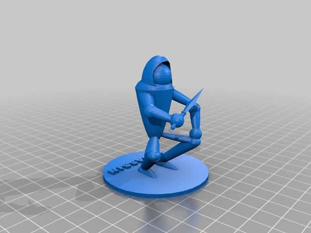 assassin 3d printing 3D print model - Mito3D