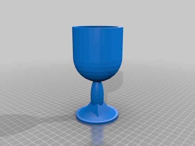 Heilige Gral 3d drucken cup Abbildung Figur gamepieces Spiel Stück 3D print model - Mito3D