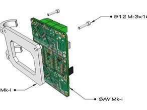 soporte sav-mk-ich 3d Drucker Teile lewihe spielen sav mki 3d print model - Mito3D