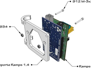 soporte Rampen 3d Drucker Teile lewihe spielen 3d print model - Mito3D