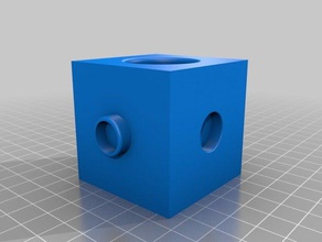 cubo vape organizador de ecig líquido los gadgets e-cig evic 3d print model - Mito3D