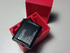 gopro 4 caixa da bateria câmara 3d print model - Mito3D