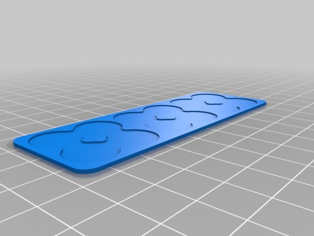 vassoio coperchio 2x6 organizzazione personalizzato 3D print model - Mito3D