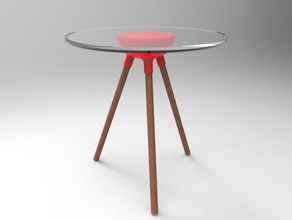 base de la table 2 décor 3d print model - Mito3D