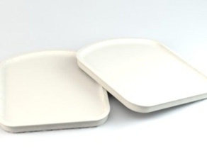 osara plate kitchen dining dish 3d print model - Mito3D