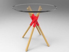 base de la table 3 décor 3d print model - Mito3D