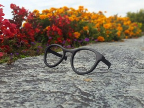 calgara berve glasses eyeglasses eyewear sunglasses 3d print model - Mito3D