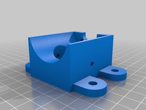 my customized universal motor etc mount robotics 3d print model - Mito3D