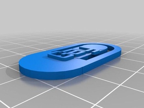 gay personalizadas clip organización 3d print model - Mito3D