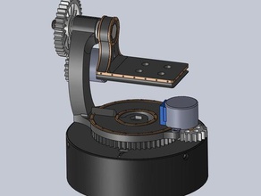 camera turret diy 28byj-48 3d print model - Mito3D