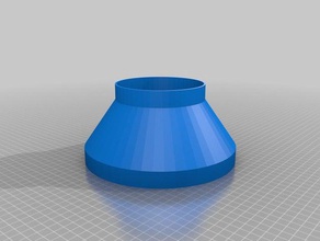 funnel large dog feeder pets customized 3d print model - Mito3D