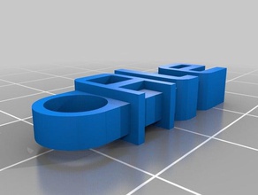 ale llavero organización personalizado 3d print model - Mito3D
