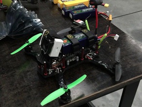 zmr 250 yi fotoğraf ve video kamera monte edin rc araç gerçek quadcopter xiaomi zmr250 3d print model - Mito3D