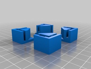 feet printrbot simple metal 1403 3d printer parts 3d print model - Mito3D
