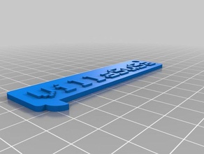 villasusa paralar rozetleri özelleştirilmiş 3d print model - Mito3D