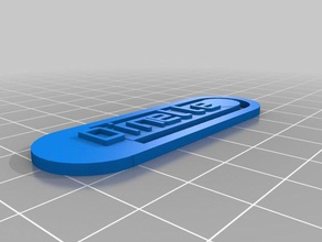 dinelle clip organización personalizado 3d print model - Mito3D