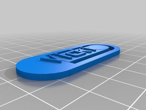 vicki clip organización personalizado 3d print model - Mito3D