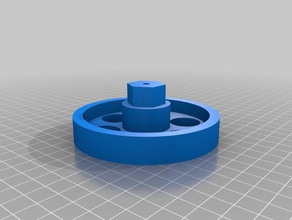 101 worm drive gear parts set 3d print model - Mito3D